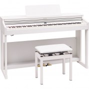 Roland Rp701 88-key Classic Digital Piano With Stand And Bench (white)