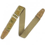 Levy's Hemp Guitar Strap (yellow And Orange Rosa)