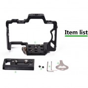 Lanparte Camera Cage With 501-compatible Qr Plate For Sony A7r Iv