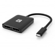 Comprehensive Versahub Usb Type-c To Dual Displayport Portable Mst Hub