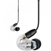 Shure Se215 Sound-isolating In-ear Stereo Earphones With Rmce-uni Remote Mic Universal Cable (clear)