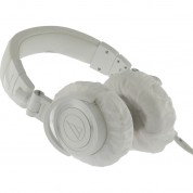 Auray Disposable Over-ear Headphone Covers (50 Pairs, White)