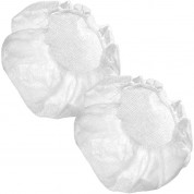 Auray Disposable Over-ear Headphone Covers (50 Pairs, White)