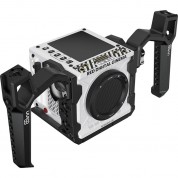 8sinn Camera Cage With Two Black Raven Top Handles For Red Komodo