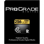 Prograde Digital 256gb Cfexpress 2.0 Type B Gold Memory Card