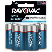 Rayovac High-energy Alkaline C Batteries (4-pack)