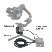 Came-tv Base Adapter Mkii With D-tap Power I/o For Dji Rs 2 Gimbal