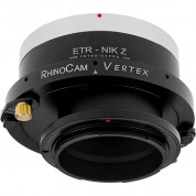 Fotodiox Rhinocam Vertex Rotating Stitching Adapter For Bronica Etr Lens To Nikon Z-mount Camera