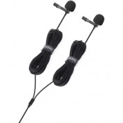 Movo Photo Ulav-duo Dual Digital Omnidirectional Lavalier Microphone With Usb Type-c Connector