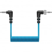 Sennheiser Cl 35 Trrs Locking 3.5mm Trs To 3.5mm Trrs Coiled Cable