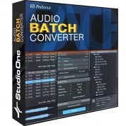 Presonus Audio Batch Converter Add-on For Studio One Daw Software (download)