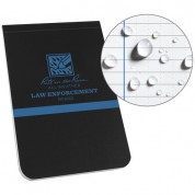 Rite In The Rain Law Enforcement Notebook (black, 3.25 X 5