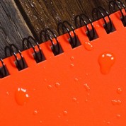 Rite In The Rain Top Spiral All-weather Notebook (orange, 100 Pages, 3 X 5