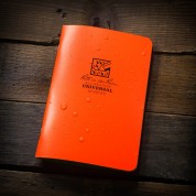 Rite In The Rain Stapled Notebooks (3-pack, Orange, 4.6 X 7