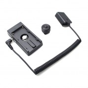 Digitalfoto Solution Limited Sony Np-fw50 Dummy Battery To L-series Battery Plate (coiled Cable, 15.7 To 39.3