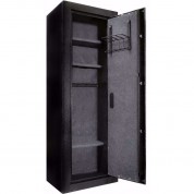 Barska 9.33 Cubic Foot Tall Biometric Keypad Rifle Safe (black)