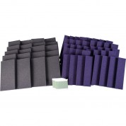 Auralex Streamer Starter Kit (20-pack, Charcoal And Purple)