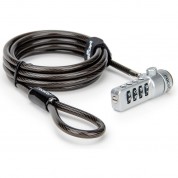 Rocstor Rocbolt Premium 4-digit Combination Cable Lock (6')