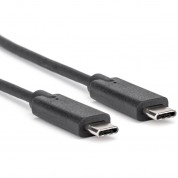 Rocstor Premium Usb-c 3.1 Gen 2 Cable (3', Black)