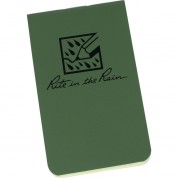 Rite In The Rain On-the-go Notebooks (green, 6-pack)