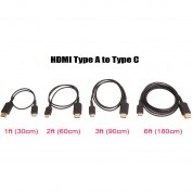 Came-tv Ultra-thin Mini-hdmi To Hdmi Cable (6')