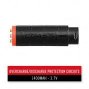 Coast Zx450 Zithion-x Rechargeable Battery For Px1r