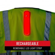 Coast Sv300 Rechargeable Hi-vis Safety Vest (large)