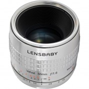 Lensbaby Velvet 56mm F/1.6 Lens For Pentax K (silver)