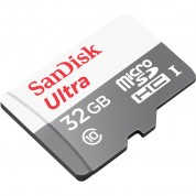 Sandisk 32gb Ultra Uhs-i Microsdhc Memory Card With Sd Adapter