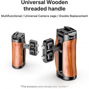 Uurig R075 Left/right Universal Wooden Handle