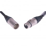 Lex Products Dmx-5p-5-s Install-grade Dmx 5-pin Xlr Extension Cable (5')