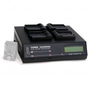 Dolgin Engineering Tc400 Four-position Battery Charger With Test Discharge Module For Fujifilm Np-t125