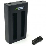 Wasabi Power Dual Usb Battery Charger For Insta360 One X2 Batteries