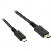 Pearstone Usb 2.0 Type-c Male To Micro-b Male Cable (6.6')