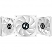 Lian Li St120-3w Argb 120mm Pwm Fan (white, 3-pack With Controller)