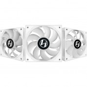 Lian Li St120-3w Argb 120mm Pwm Fan (white, 3-pack With Controller)