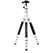 Benro Mefoto Roadtrip Pro Aluminum Series 1 Travel Tripod With Ball Head And Monopod (silver)