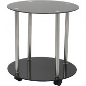 Avf Group Wheeled Occasional Table