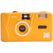 Kodak M38 35mm Film Camera With Flash (yellow)