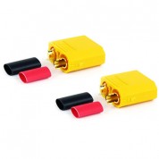 Common Sense Rc Xt90s Power Connector Pack For Rc Vehicles (male, 2-pack)