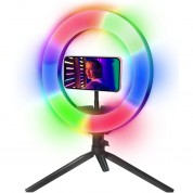 Bluestone Media Kit With Phone Mount And Color Ring Light