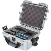 Nanuk 905 Hard Case For Sennheiser Ew Wireless Mic (silver, 6.3l)