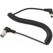 Camvate Dc 2.5mm To 4-pin Male Right-angle Power Cable For Sound Devices And Zoom Field Recorders (12.6