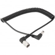 Camvate Dc 2.5mm To 4-pin Male Right-angle Power Cable For Sound Devices And Zoom Field Recorders (12.6