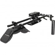 Camvate Shoulder Mount Rig With Dual Handgrips, Qr Plate & 15mm Lws Rod System