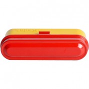 Kodak Steel 135mm Film Case (red Lid/yellow Body)