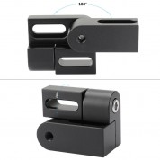 Camvate Accessory Attachment Mount With 180° Tilt Adjustment & 1/4