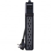 Cyberpower B608b 6-outlet Essential Surge Protector (black)