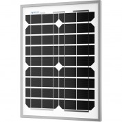 Acopower 20-watt Monocrystalline Solar Panel, 12v