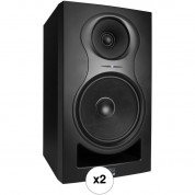 Kali Audio In-8 V2 3-way Coincident Studio Monitor (black, Pair)